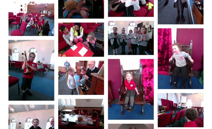 Image of A Visit to our Church for our RE Unit on Special Places.